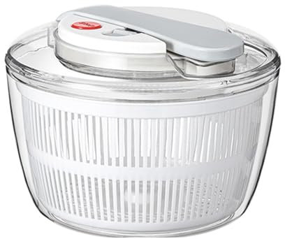 Essoreuse à salade, séchoir à laitue, lave-linge séchant pour fruits et légumes, conception de type poussoir, pour laver et sécher les légumes, Fruits et légumes verts