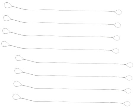 Cabilock 8pezzi Fil Di Acciaio Resistente Per Affettatrice Formaggio Filo Ricambio Per Formaggio in Cucina Filo Per Affettare e Burro