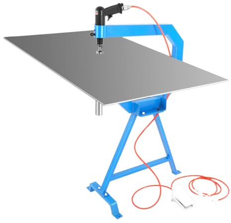 50-100 PSI Pneumatic Planishing Hammer Planierhammer Polier Glätthammer Pneumatisch Mit 1''/2''/3'' Amboss Vulkanisierhilfe Druckluft Hammer Für Reparaturwerkstätten Autowartungsgeschäfte