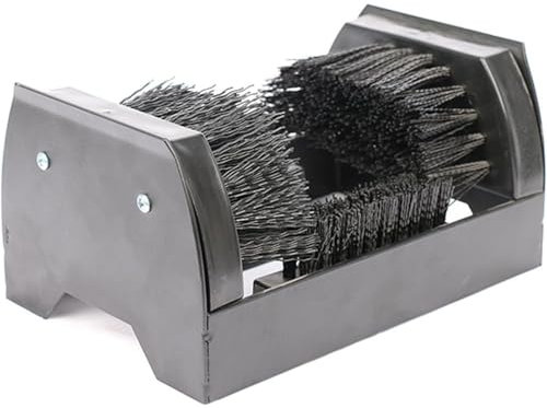 Heavy Duty Boot Scraper Brush - Stiff Bristle Shoe Cleaner for Removing Dirt, Mud, Snow, and Grime - Ideal for Indoor and Outdoor Use