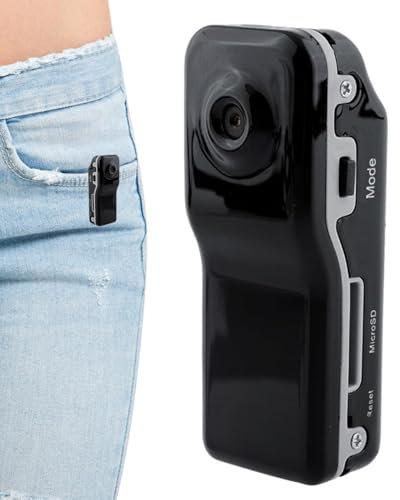 Cams De Acción Hd Portátil: Grabadora De Video Impermeable Compacta, Cámara Deportiva Al Aire Libre | Vijación De Audio Audio, Montaje De Clip, Kit Accesorios Para Establar, Ciclar, Chiling Y Encendid