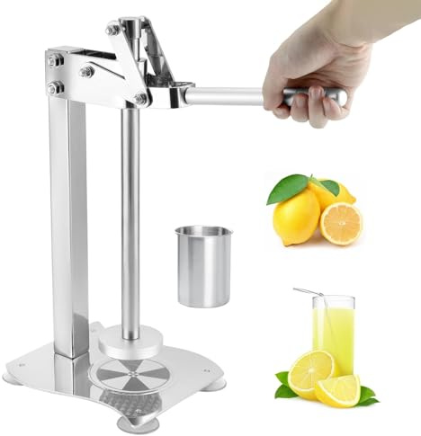 Presse-agrumes manuel de table en acier inoxydable pour citron vert, broyage des noix, broyeur multifonction de cuisine