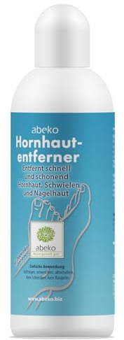 abeko Hornhaut Entferner flüssig 250 ml gegen starke Verhornung, zur schnellen Entfernung überschüssiger Hornhaut