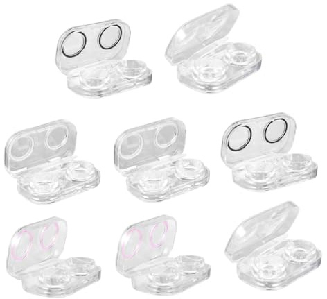 ELAYARD Portable Lens Cases Lens Boxes for Eye Contacts for Travel Use Secure Storage