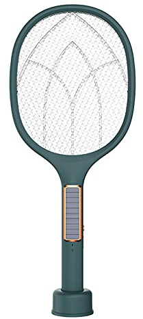 WWYL Raquette Anti-moustiques,Tapette à Mouches électrique, Tueur De Mouches Tapette à Moustiques électrique Bug Zapper Raquette Chauve-Souris USB Rechargeable (# - I)