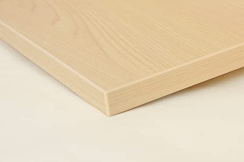 Holzgrusskarten.at Schreibtischplatte nach Maß - Birke - 25 mm Stärke, individueller Zuschnitt, DIY-Schreibtisch aus Holz, Tischplatte, Arbeitsplatte, Werkbankplatte