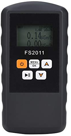 Compteur Geiger, Détecteur de Radiations Nucléaires, Détecteur de Rayonnement Nucléaire Moniteur Rayons X Beta Gamma, Dosimètre Portable avec écran LCD