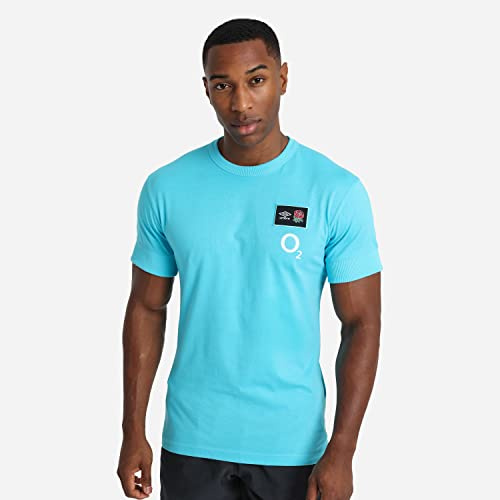 UMBRO Männlich England CVC Tee (O2) T-Shirt, Bachelor Button, M