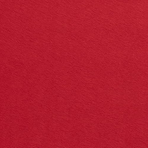 1 Meter Filz Bastelfilz 3 mm Dick / 90 cm Breit Taschenfilz Dekorationsfilz Meterware 26 Farben (Rot)