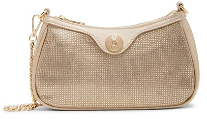 Steve Madden Vickieg Strass-Umhängetasche, Gold, Einheitsgröße