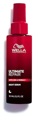 Wella Professionals ULTIMATE REPAIR Sérum de Noche - Tratamiento Sin Aclarado Ligero para Cabello Dañado - Control del Frizz - Acción 8h - Repara, Hidrata y Protege Todo Tipo de Cabello, 95 ml