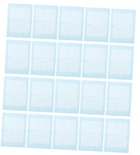 Healeved 20 Stück Einweg Bettlaken Aus Vliesstoff 45x60cm Saugfähig Pflegeunterlage Für Krankenhaus Massage Schönheitssalon Haushalt
