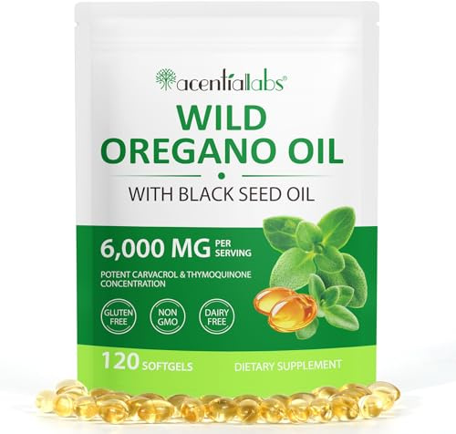 Oil of Oregano with Black Seed Oil