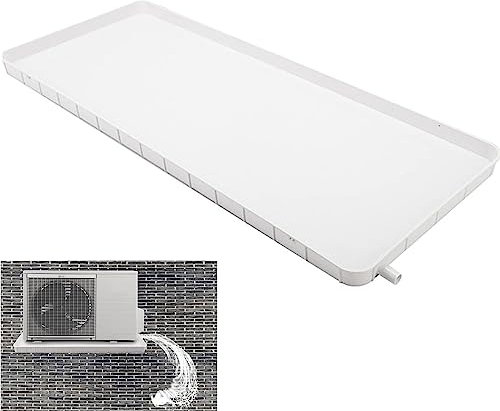 Lèchefrite de climatiseur, bac à eau interne et externe de climatiseur, parfait pour les systèmes de pompe à chaleur de climatiseur split intérieur/extérieur (couleur : 91.5x45cm / 36x18i