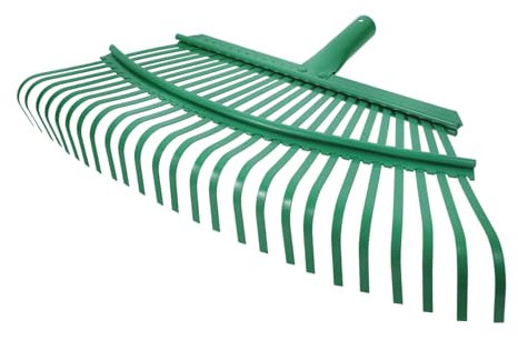 NUOBESTY Rastrillo De Césped Reemplazo De Cabezal De Rastrillo Ligero para Césped Artificial Herramienta De Jardín De Acero Manual para Recoger Caídas El Patio o Jardín