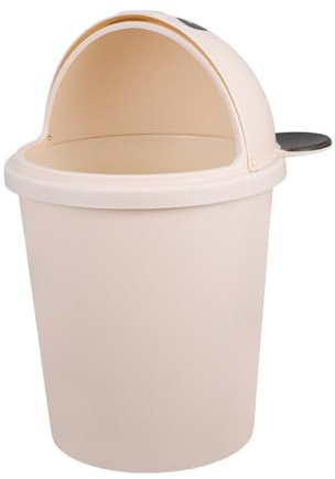 Balacoo Cubo de Basura de Plástico en Forma de Panda de 10l con Tapa Diseño Multifuncional y Divertido para Cocina y Hogar para Uso Doméstico