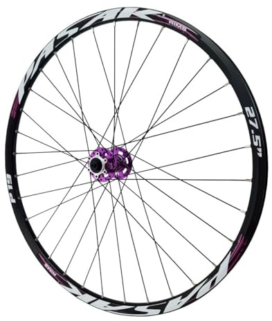 LSRRYD Mountainbike Radsatz 24 26 27,5 29 Vorderrad + Hinterrad 100×9mm/135×10mm QR Aluminiumlegierung Scheibenbremsfelge 32 Löcher, 1,25-2,5 Reifenbreite(26,Front Wheel)
