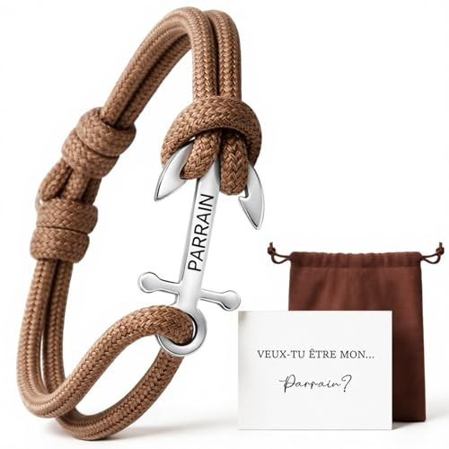 Jadive Cadeau Demande Parrain Bracelet Veux-Tu Être Mon Parrain
