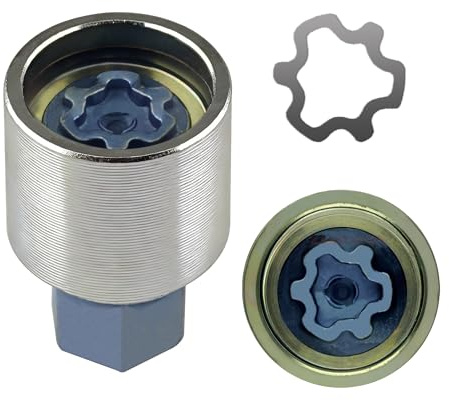 #F/806 for Audi Wheel Locking nut Key Compatible with Audi A3 A4 A5 A6 A8 Q3 Q5 Q7 Wheel Lock Key,Anti-Theft Lug Nut Removal Tool | F 806 Wheel Locking Nut Key Tire Lug Key Replacement