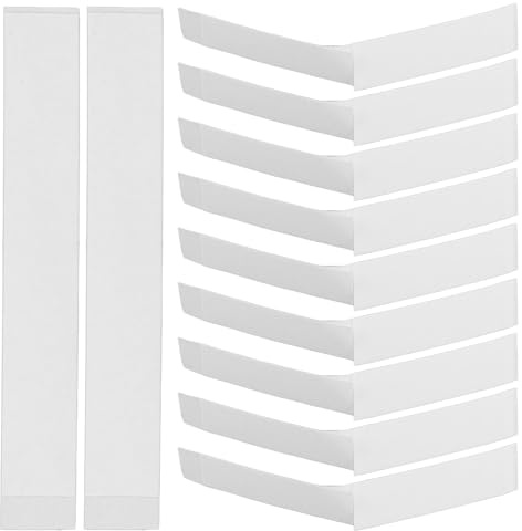 Abaodam 250 Pièces Ruban Adhésif Double Face Invisible Peau Bande Adhésive Antidérapante pour Sangle d'Épaule Jupe et Robe Petit Format 50 Pcs par Sachet Accessoires Pratiques pour