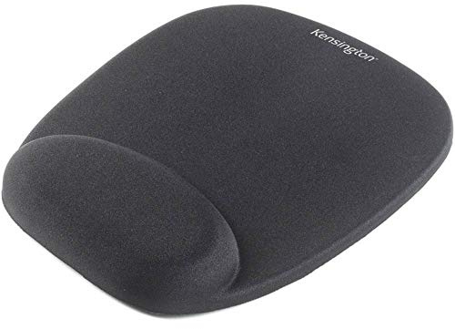 Kensington Mauspad mit Handgelenkauflage aus Schaumstoff (Farbe: Schwarz)