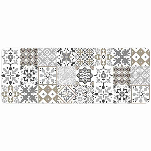 Douceur d'Intérieur Suave Interior, Alfombra Rectángulo (45 x 120 cm) Salou Natural, Espuma Impresa