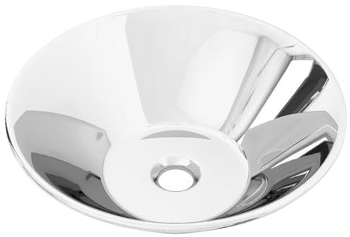 vidaXL Lavabo 42 x 14 cm Céramique Argenté
