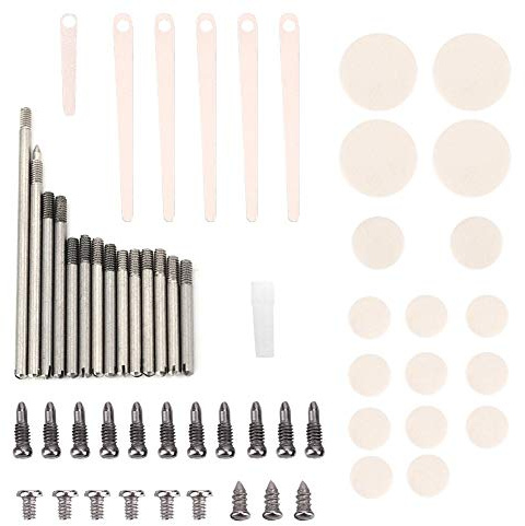 7-in-1-Reparaturset für Klarinette, professionelles Metallwerkzeugset, Zubehör für Musikinstrumente, kompakt und vielseitig für Klarinettisten, Hobbymusiker und Lehrer