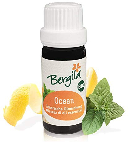 Bergila miscela oli essenziali OCEAN BIO, 10 ml - 100% naturale di materia prima biologica - qualità controllata e certificata