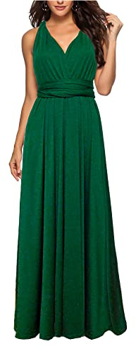 xxxiticat Robe longue pour femme, pour soirée élégante, parfaite comme robe de demoiselle d'honneur
