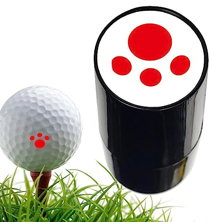 Golfball-Stempel, farbechte und wasserdichte Tinte für Stempel, Golfball-Stempel für Gummistempel auf Papier, , Stoff und mehr