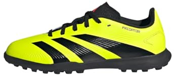 adidas Unisex League J Football Boots Turf Football Boots, Yellow Black Red, 4.5 UK