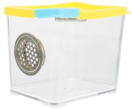 FRCOLOR Reptilien-futterbox Robust Und Langlebig Transparent Für Gute Belüftung Und Beobachtung Haustiers Für Klettertiere Und Reptilienzucht