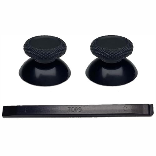 BODYA Lot de 2 capuchons de joystick analogiques pour manette Meta Oculus Quest 2 Noir