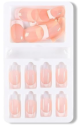 GMBYLBY Set di unghie finte finte finte colorate in acrilico per nail art