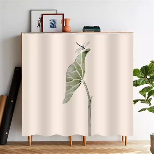 Heavyoff Tende Oscuranti per Interni Tendine Finestra a Vetro Tende Corte Mezza Tenda Mantovana Per Cucina, bagno e Soggiorno, Stile 1, 70x50cm