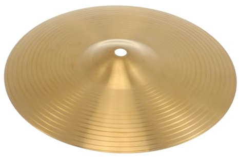 SECFOU Drum Cymbal Aus Messing Für Jazz-drum-sets Langlebig Und Vielseitig Einsetzbar Verbessert Leistung Jedes Schlagzeugers