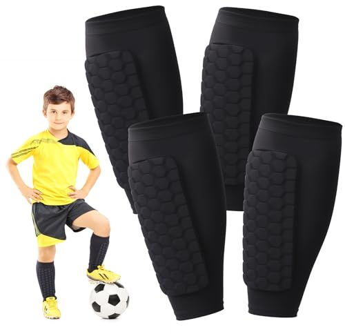 2 Paare Schienbeinschoner Kinder Fussball, Schienbeinschoner Fußball