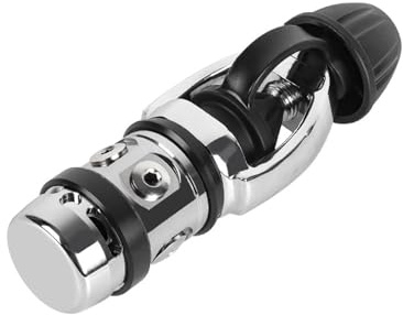 LLINthy Regulador de buceo resistente a la corrosión, reductores de presión de buceo, mecanismo de respiración ergonómico e instalación sencilla, válvulas ergonómicas de respiración subacuática