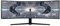 Samsung Odyssey G9 Curved Gaming Monitor C49G93TSSR, 49 Zoll, QLED, DQHD-Auflösung, AMD FreeSync Premium Pro, G-Sync kompatibel, Reaktionszeit 1 ms, Krümmung 1000R, Bildwiederholrate 240 Hz