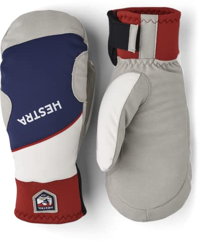 Hestra Comfort Tracker Handschuh, warm, winddicht, isoliert, für Skitouren, Marineblau/Offwhite, Größe 7