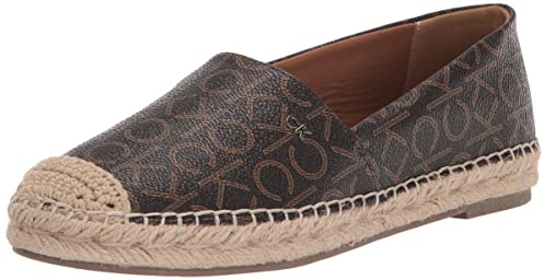 Calvin Klein Damer populära ballerinaskor, espresso-logotyp, 36 EU, espresso logo, 36 EU
