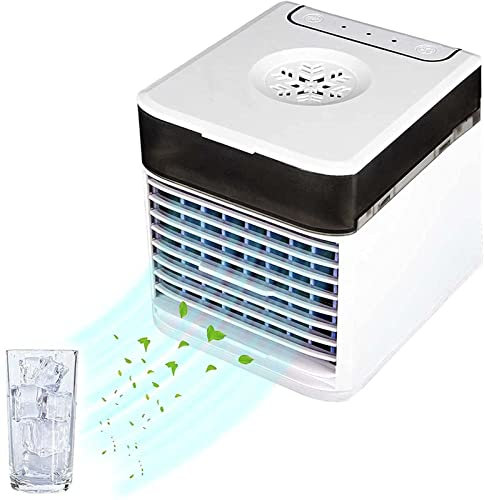 Purificador Aire - Enfriador De Aire 4 En 1 Aire Acondicionado Portatil, Bajo Consumo De EnergíA Ventilador De Aire Frio, Oficina En Casa Trabajo Al Aire Libre