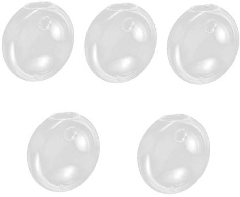Cabilock 5stücke Wandmontierte Glasvase Für Hydroponische Pflanzen Transparente Platzsparende Dekoration Für Zuhause Und Büro Für Kleine Räume Und Moderne Ästhetik