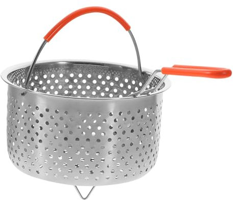 Alipis Edelstahl Dampfgarer Einsatz Für Kochtöpfe Multifunktionale Dampfeinsatz Und Ölfilterkorb Für Gemüse Früchte Und Eier Rostfrei Langlebig Spülmaschinenfest