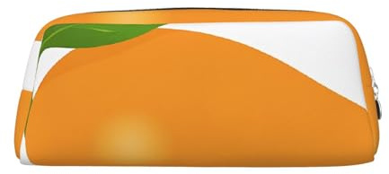 ASPOIJHN Mango Vielseitiges Leder-Federmäppchen, stilvolle Aufbewahrungstasche für Schule, Büro, Schreibwaren, Kosmetiktasche, Münzen, Organizer, silber, Einheitsgröße, Krawattenetui