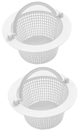 KITANDOVE 2stücke Pool Skimmer Korb Anti- Filterkorb Für Oberirdische Pools Langlebige Zubehörteile Für Effektive Poolreinigung Und Einfache Installation