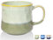 21 Oz Large Ceramic Coffee Mugs with a Large Handle，Big Tea Cup for Office and Home,Microwave and Dishwasher Safe，Hot Cold Drinking (Green)