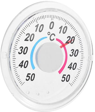 TOYANDONA Thermomètre De Fenêtre Et Porte Outil De Mesure De Température Intérieur Extérieur Jauge De Température Design Compact Et Portable Pour Maison
