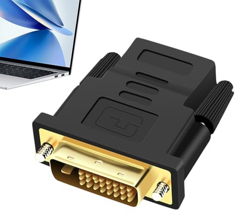 Cavo convertitore HD DVI – Display Port – Adattatore video, cavo di trasmissione del segnale | a cavo DVI 5 m, porta di visualizzazione ad alta definizione per computer desktop, monitor multimedia e